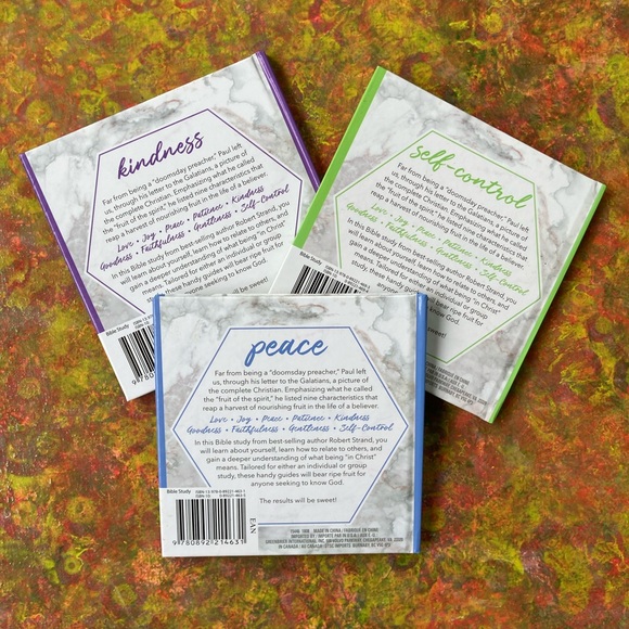 New Complete Set of The 9 Fruits of the Spirit Devotional Series Hardback Books - Picture 5 of 15